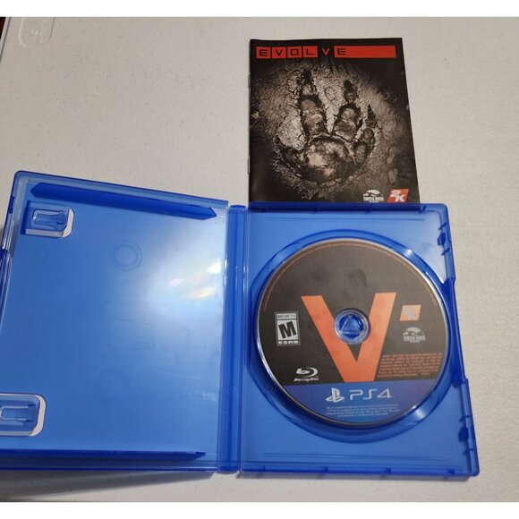 Evolve PS4 Playstation 4 Game Mature Rating Turtle Rock Studios - Picture 3 of 6